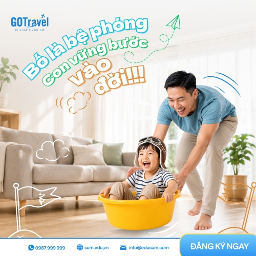 Bố là bệ phóng để con vững bước