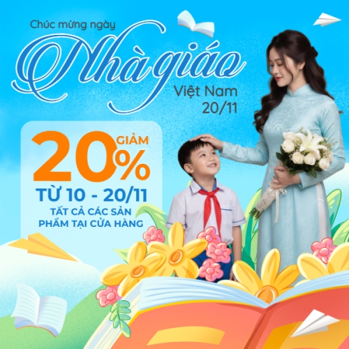 Khuyến mãi ngày nhà giáo Việt Nam