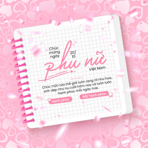 20/10, Ngày phụ nữ Việt Nam, Vietnamese Women's Day, phụ nữ, sự kiện, event, mỹ phẩm, làm đẹp, beauty, hiện đại, modern