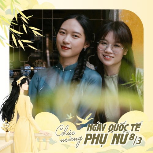 Chúc mừng ngày Quốc tế phụ nữ 8/3