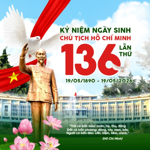 Kỷ niệm 136 năm ngày sinh Chủ tịch Hồ Chí Minh