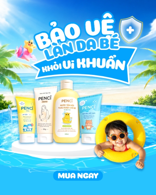 Bảo vệ làn da bé khỏi vi khuẩn