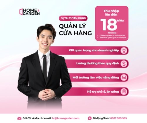 Tuyển dụng, quản lý cửa hàng, văn phòng, office, doanh nghiệp, hiện đại, modern