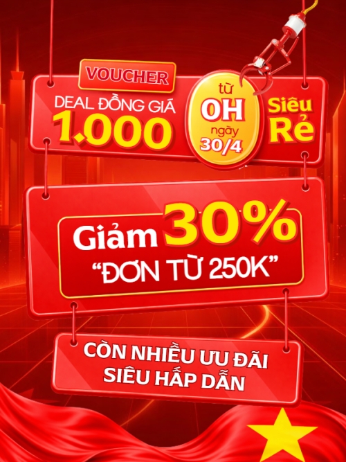 Giảm giá lễ 30/4