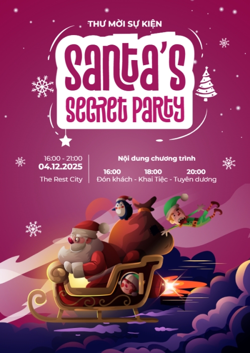 Santa's secret party