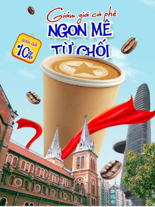 Giảm giá cà phê ngon mê từ chối