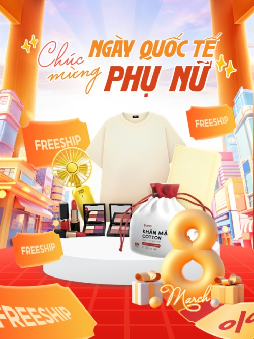 Chúc mừng ngày Quốc tế phụ nữ 8/3