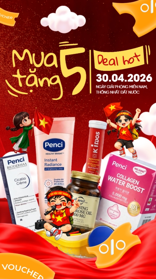 Mua 5 tặng 5 deal 30/4
