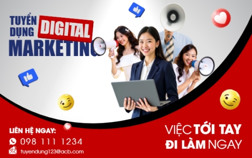 Tuyển dụng digital marketing