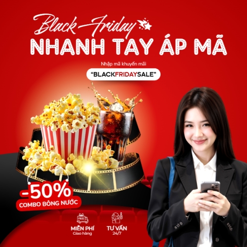 Black Friday nhanh tay áp mã