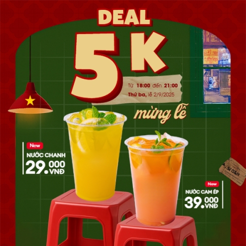 2/9, Quốc Khánh, lễ hội, Việt Nam, nước uống, juice, giải khát, F&B, drink, cổ điển, vintage, retro, classic 