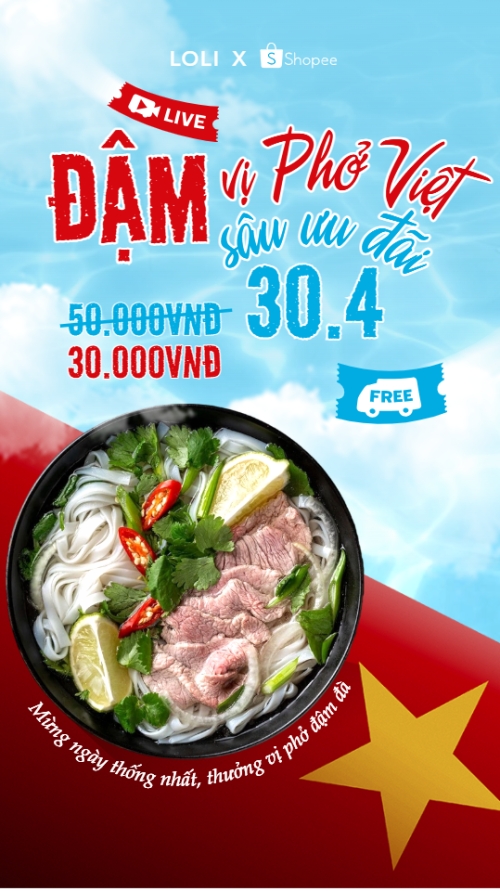 Đậm vị Phở Việt đậm sâu ưu đãi