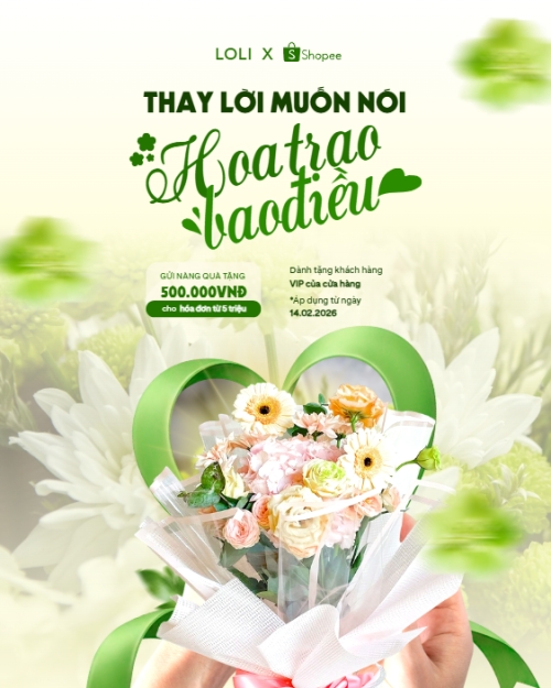 Thay lời muốn nói hoa trao bao điều