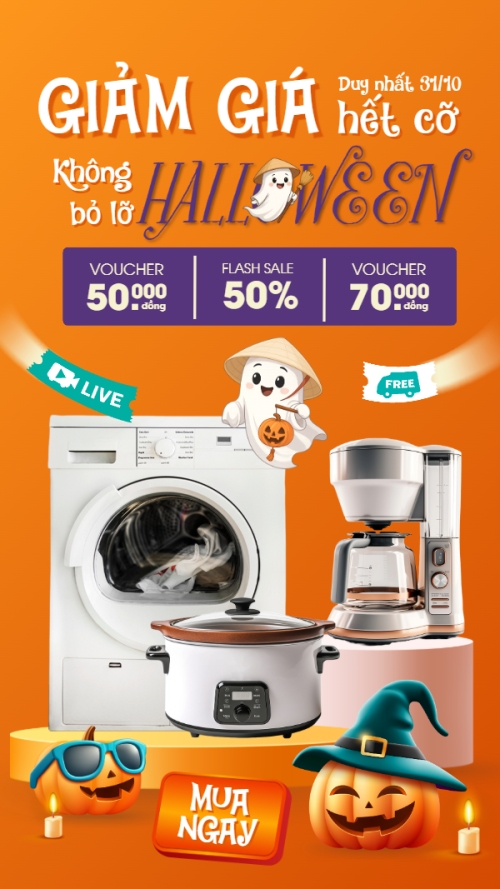 Halloween, lễ hội ma quái, sự kiện, event, công nghệ, technology, điện tử, electronic, dễ thương, cute, chibi, hoạt hình, cartoon