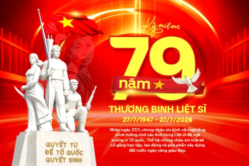 Kỷ niệm 79 năm ngày Thương binh liệt sĩ 27.7