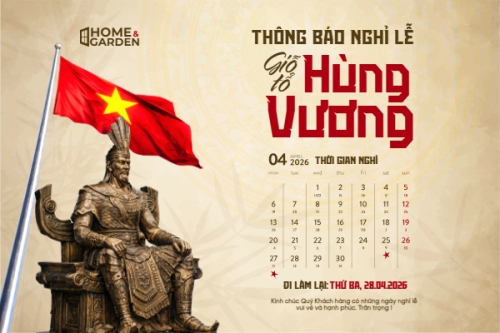 Thông báo nghỉ lễ Giỗ tổ Hùng Vương 2026