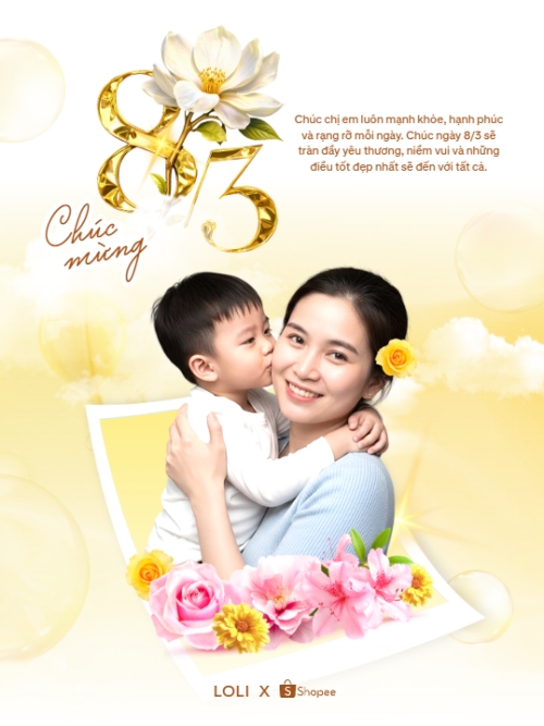 Chúc mừng ngày Quốc tế phụ nữ 8/3