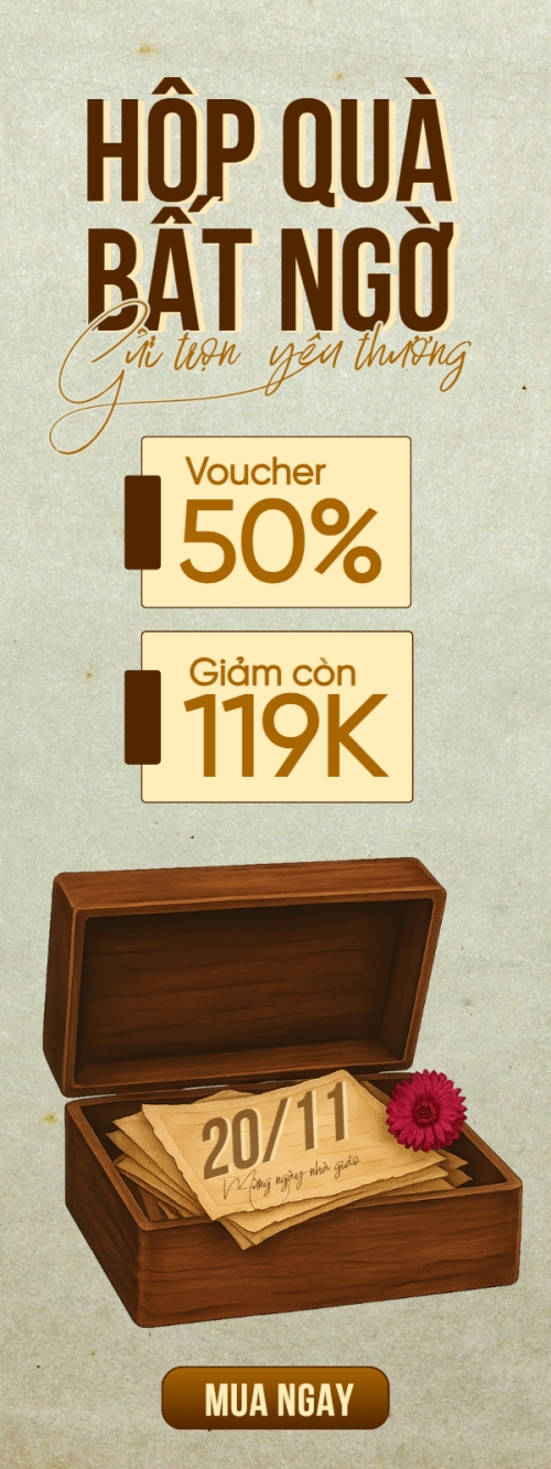 Sale hộp quà bất ngờ 20/11