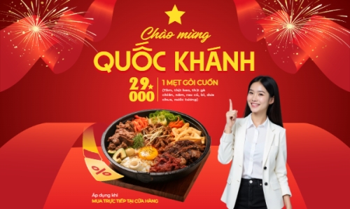 2/9, Quốc Khánh, lễ hội, Việt Nam, đồ ăn, food, thực phẩm, ẩm thực, món ăn, F&B, thức ăn, hiện đại, modern