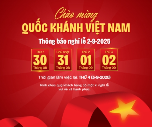 2/9, Quốc Khánh, lễ hội, thông báo, lịch nghỉ, Việt Nam, sự kiện, event, hiện đại, modern