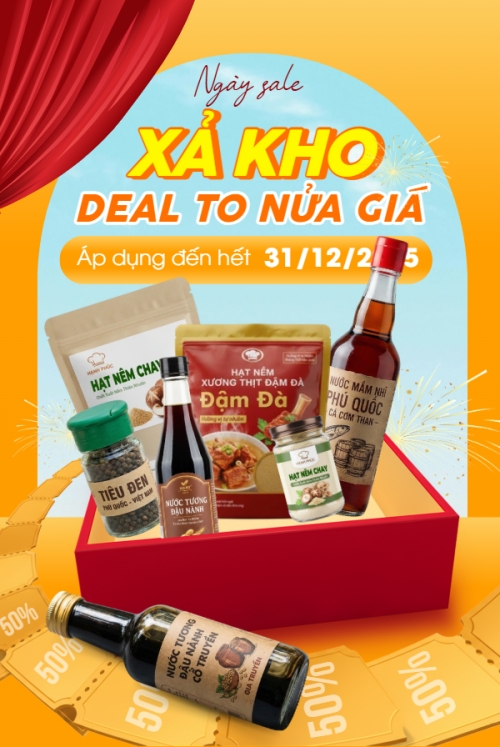 Xả kho deal to nửa giá