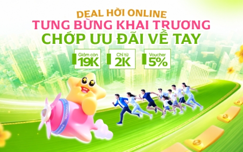 Tưng bừng khai trương chớp ưu đãi về