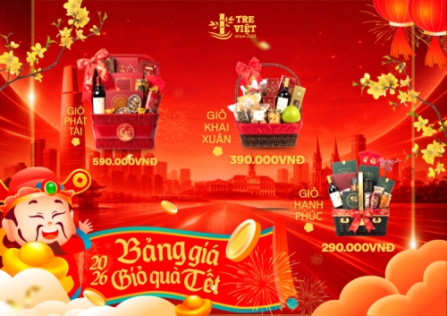 Bảng giá giỏ quà tết 2026