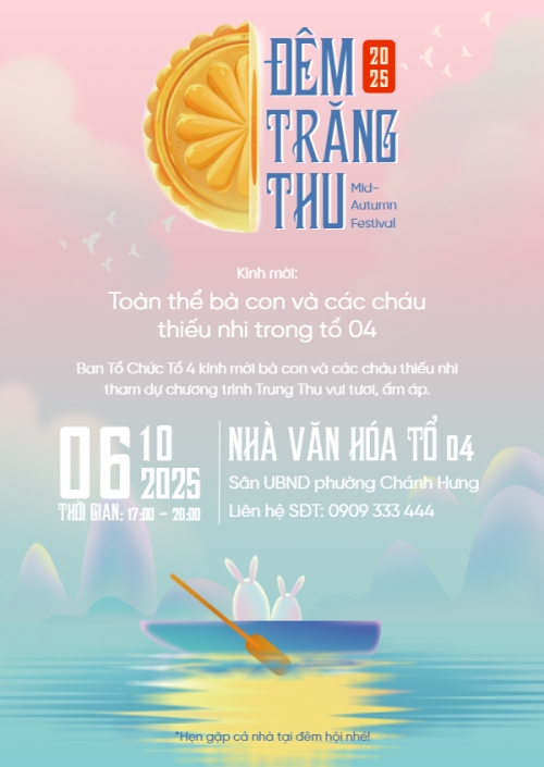 Trung thu, Tết Đoàn Viên, mid-autumn festival, sự kiện, event, dễ thương, cute, chibi, hoạt hình, cartoon