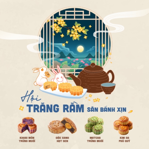 Trung thu, Tết Đoàn Viên, mid-autumn festival, sự kiện, event, lễ hội, festival, ẩm thực, food, bánh trung thu, cute, dễ thương