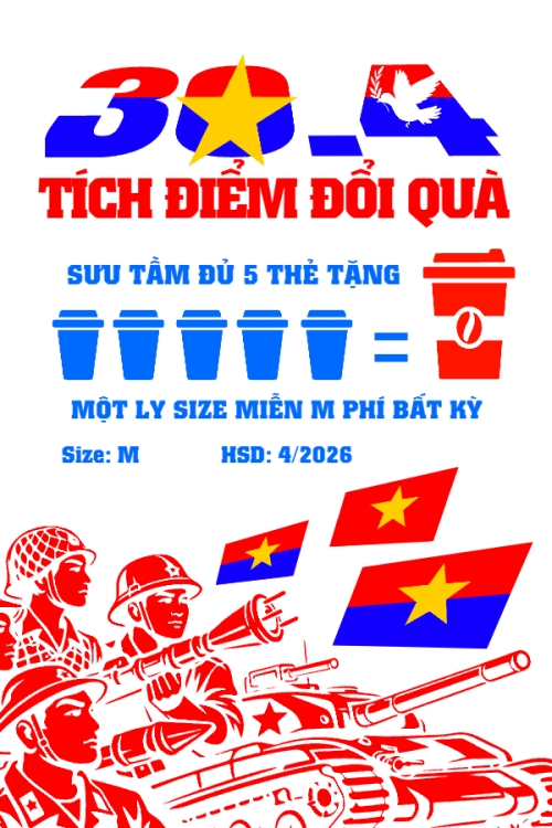 Mừng lễ 30/4 Giải Phóng Miền Nam, thống nhất đất nước
