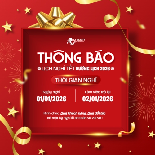 Thông báo lịch nghỉ Tết dương lịch 2026