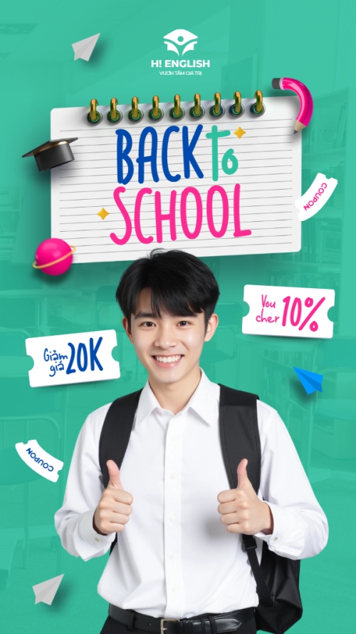 Tựu trường, nhập học, văn phòng phẩm, giáo dục, education, school, trường học, hiện đại, modern