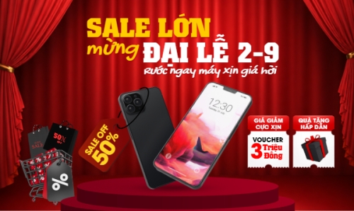 Sale lớn mừng đại lễ 2-9