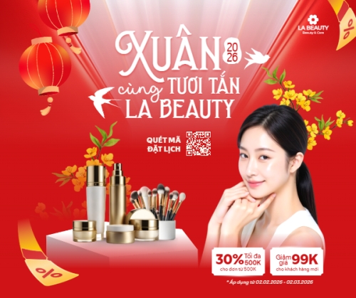 Xuân tươi tắn cùng La Beauty