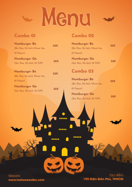 Halloween, đồ ăn, food, thực phẩm, ẩm thực, món ăn, F&B, nhà hàng, thức ăn