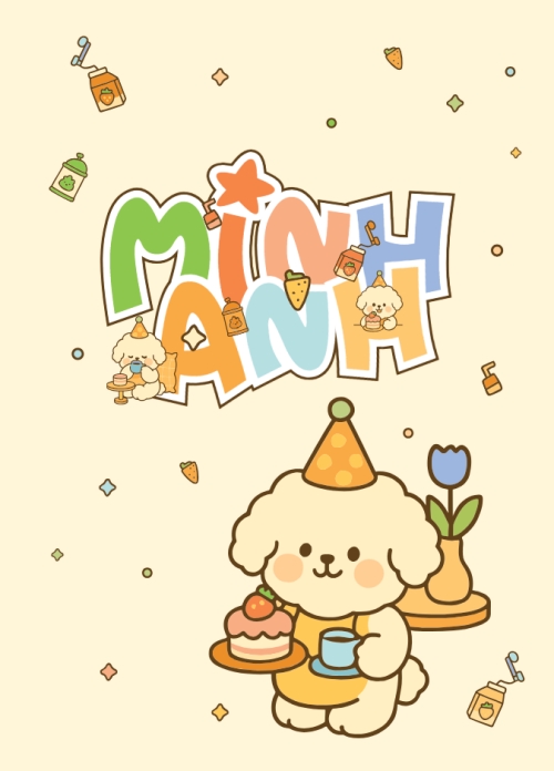 Cún, chó, dog, puppy, cá nhân, personal style, cute, dễ thương
