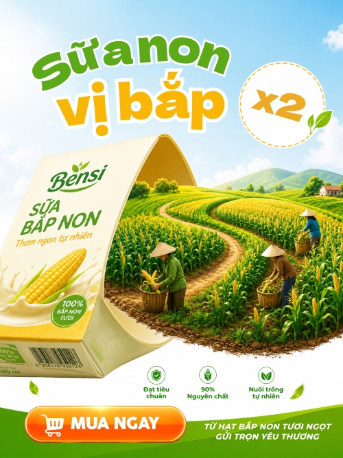 Sữa non X2 vị bắp