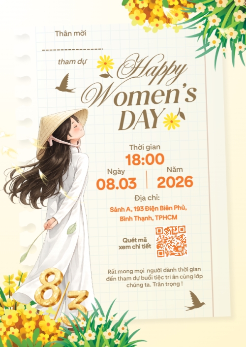 Happy Women's Day 8/3