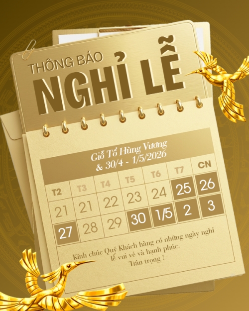 Lịch nghỉ lễ Giỗ Tổ và 30/4-1/5