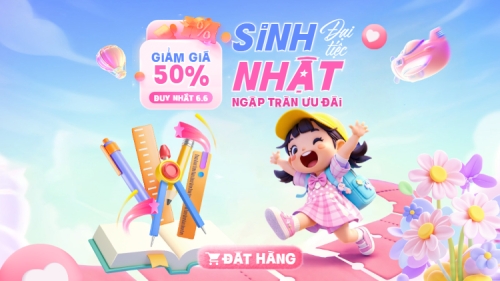 Đại tiệc sinh nhật ngập tràn ưu đãi