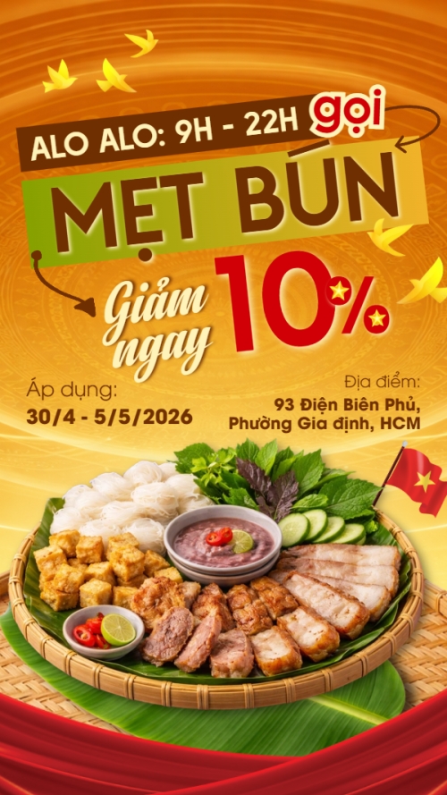 Giảm giá lễ 30/4