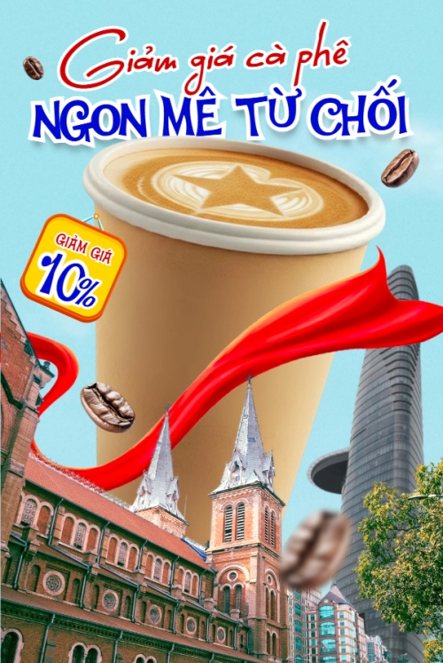 Giảm giá cà phê ngon mê từ chối