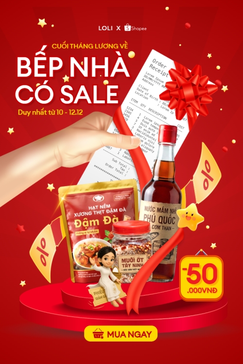 Cuối tháng lương về bếp nhà có sale