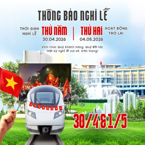 Thông báo nghỉ lễ Giải phóng miền Nam 30/4 và Quốc tế Lao động 1/5