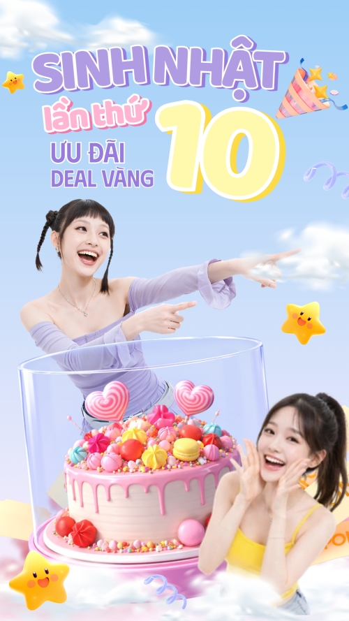 Giảm giá sinh nhật