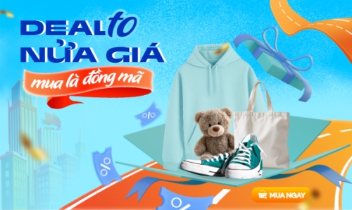 Deal to nửa giá mua là đồng mã