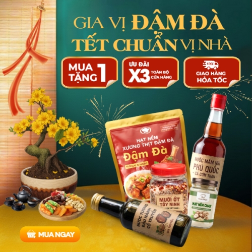 Gia vị đậm đà tết chuẩn vị nhà