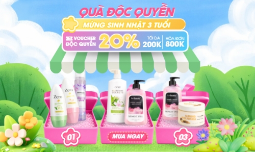 Giảm giá sinh nhật
