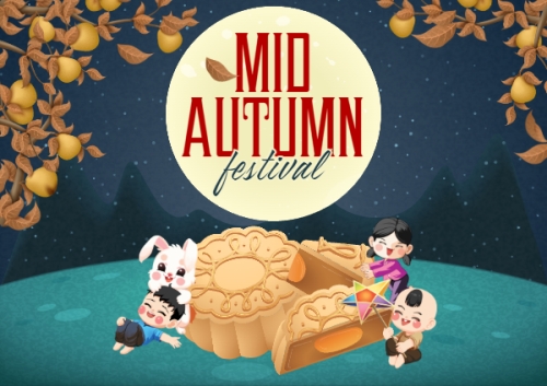 Trung thu, Tết Đoàn Viên, mid-autumn festival, sự kiện, event, dễ thương, cute, chibi, hoạt hình, cartoon