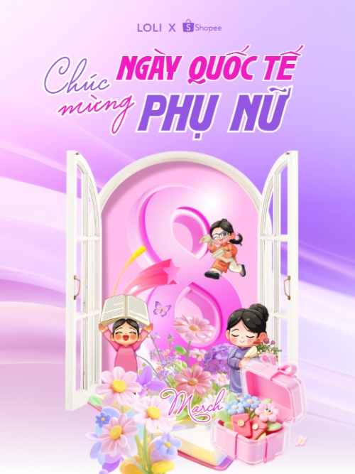 Chúc mừng ngày Quốc tế phụ nữ 8/3